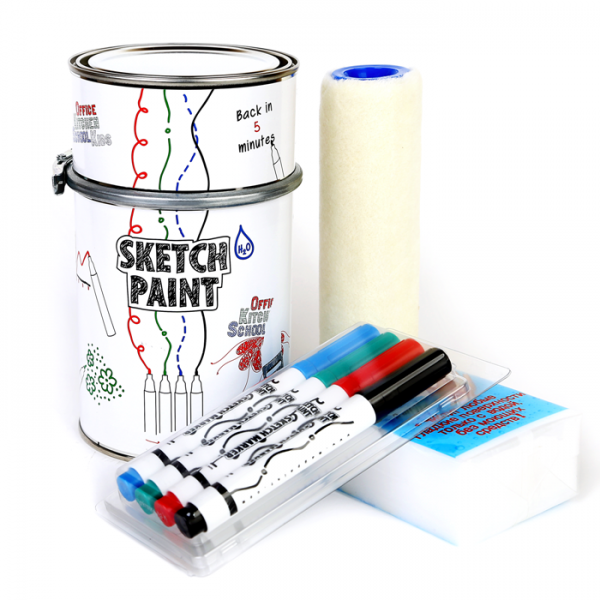 Как оформить стену для рисования маркерными магнитными красками: идеи, рекомендации, советы