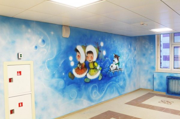 Как покрасить стены в детской комнате: какая должна быть краска для комнаты, в какой цвет лучше покрасить, стоит ли применять разные цвета