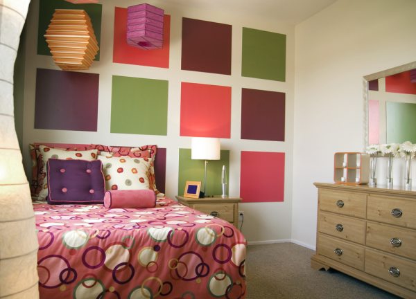 Как покрасить стены в детской комнате: какая должна быть краска для комнаты, в какой цвет лучше покрасить, стоит ли применять разные цвета