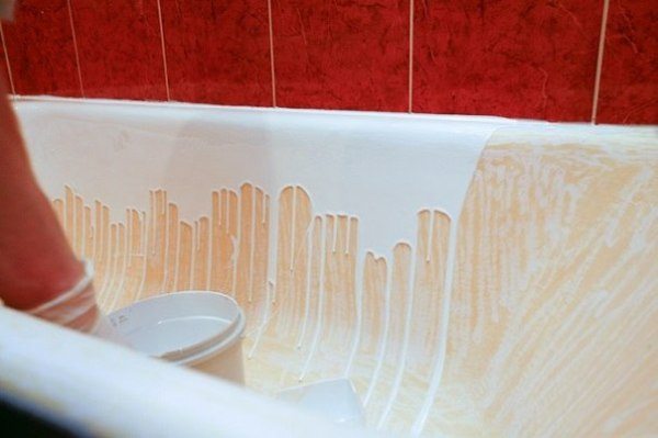Покраска ванны акрилом: подробная инструкция