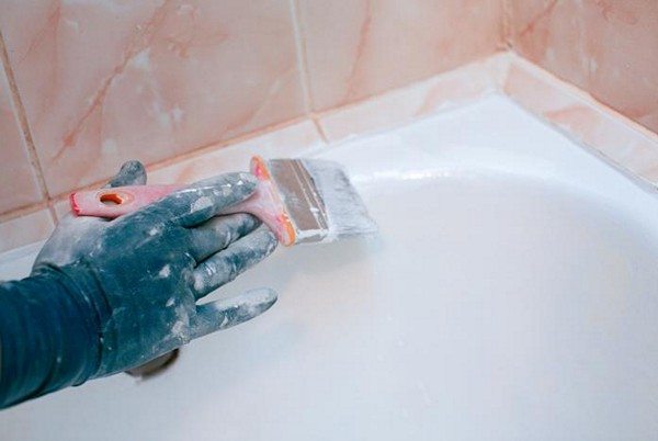 Покраска ванны акрилом: подробная инструкция