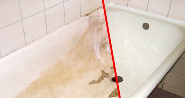 Как выполняется покраска старой ванны