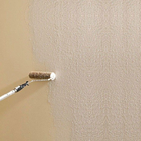 Покраска стен фактурной краской своими руками