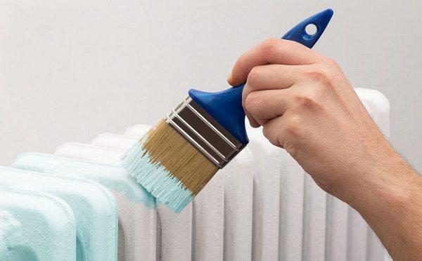 Окрашивание радиаторов отопления: выбор краски подготовка и проведение работ